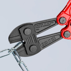 Coupe boulons poignée gaine bi-matière Knipex