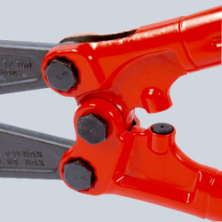 Coupe boulons poignée gaine bi-matière Knipex