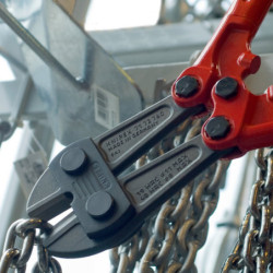 Coupe boulons poignée gaine bi-matière Knipex