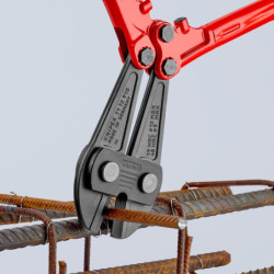 Coupe boulons poignée gaine bi-matière Knipex