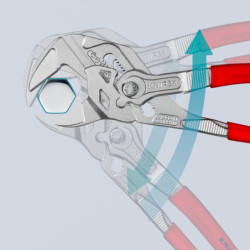 Pince clé gainée Knipex