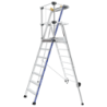 Plateforme de travail aluminium Sherpamatic Tubesca avec roulettes