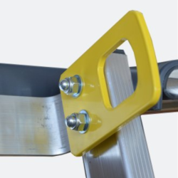 Plateforme de travail aluminium Sherpamatic Tubesca avec roulettes