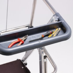 Plateforme de travail aluminium Sherpamatic Tubesca avec roulettes
