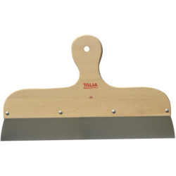 Couteau à enduire inox manche bois