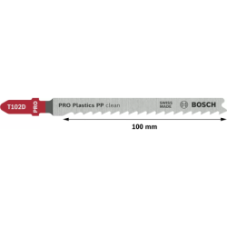 Lames de scie sauteuse pour plastique T102D