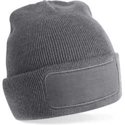 Bonnet doublé Beanie 100% acrylique avec emplacement 100% coton 5 x 10 cm