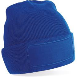 Bonnet doublé Beanie 100% acrylique avec emplacement 100% coton 5 x 10 cm