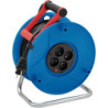 Enrouleur électrique Standard S câble H05VV-F 3G155 avec 4 prises Cablepilot Brennenstuhl