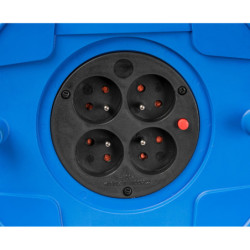 Enrouleur électrique Standard S câble H05VV-F 3G1.5 avec 4 prises Cablepilot Brennenstuhl