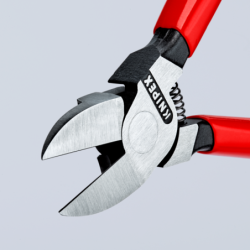 Pince coupante de côté spéciale plastique Knipex Poignées gainées