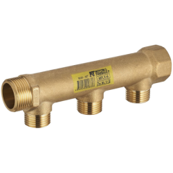 Collecteur robinetterie pour tube PER et multicouche MF 20 x 27 M 15 x 21 Laiton