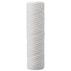 Cartouche filtrante anti impuretés diamètre 65 mm fils polypropylène pur efficacité 12 mois