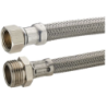Flexible alimentation Mâle - Femelle à visser Inox tressé