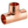 Raccord té femelle égal 90° pour tube en cuivre à souder cuivre