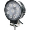 Phare de travail rond 9 LED 10/32V 27W 1800lm faisceau longue portée