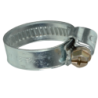 Collier serrage acier galvanisé bande pleine