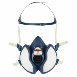 Demi-masque réutilisable sans entretien 3M à filtres intégrés FFA2P3R D 4255+