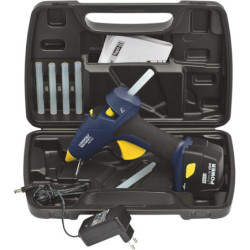 Coffret pistolet à colle Handy lithion BGX300 avec 6 bâton de colle