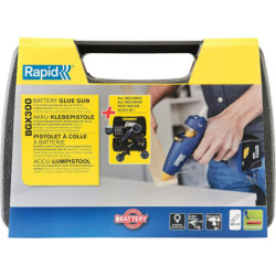 Coffret pistolet à colle Handy lithion BGX300 avec 6 bâton de colle