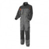 Combinaison G Rock 60% coton 40% polyester gris carbonne et orange