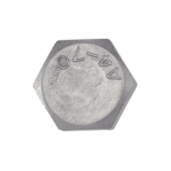 Vis à bois tête hexagonale tirefond inox A4 DIN 571