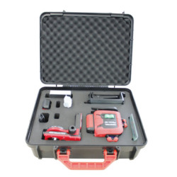 Laser 4 lignes vertes 30 mètres C1002002 spécial chape ciment