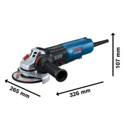 Meuleuse d'angle 125mm 1700w Bosch GWS 17-125 PSB en carton