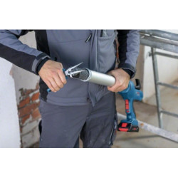 Pistolet mastic sans fil GCG 18V-600 pour cartouche 300-400ml et poche 600ml en carton sans batterie