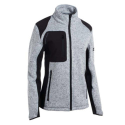 Veste de travail femme Louise North Ways 100% polyester couleur gris clair