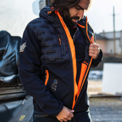 Veste de travail Spock à capuche Deep Blue