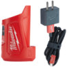 Chargeur compact USB M12 Milwaukee pour batterie 12V