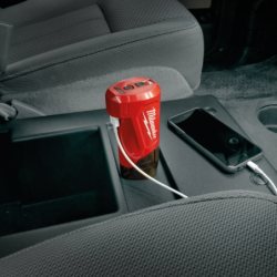 Chargeur compact USB M12 Milwaukee pour batterie 12V