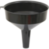 Entonnoir droit 300 mm PVC noir