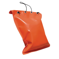 Sac de lestage en PVC orange 60x40cm capacité de 15Kg
