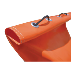 Sac de lestage en PVC orange 60x40cm capacité de 15Kg