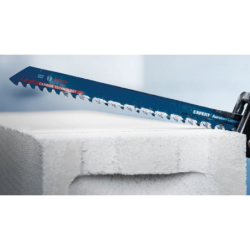 Lame de scie sabre Expert Aerated Concret S2041HM pour béton cellulaire longueur 400 mm