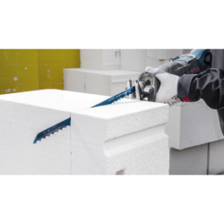 Lame de scie sabre Expert Aerated Concret S2041HM pour béton cellulaire longueur 400 mm