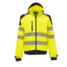 Veste SoftShell réfléchissantes et col haut MIKY Jaune Fluo