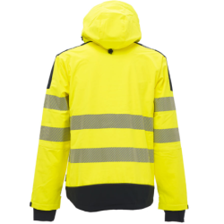 Veste SoftShell réfléchissantes et col haut MIKY Jaune Fluo