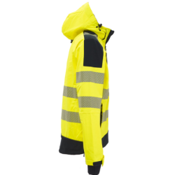 Veste SoftShell réfléchissantes et col haut MIKY Jaune Fluo
