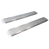 Rampe de chargement aluminium ultra légère 1500x215x36 mm capacité 400 kg lot de 2