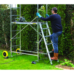 Echaffaudage de jardin Garden'UP hauteur de travail maxi 3.40m