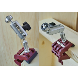 Support Multiposition pour laser ou autre fileté 1/4