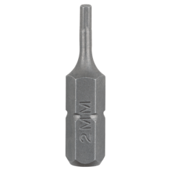 Embout de vissage standard pour vis à six pans creux HEX 5
