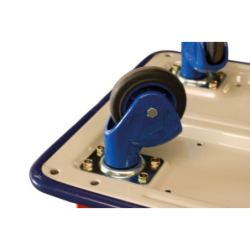 Chariot de manutention à dossier repliable Fimm utilisation intensive charge 200 kg