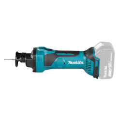 Affleureuse Makita pour plaque de plâtre 18 V-Lion Ø 6,35 mm sans batterie ni chargeur