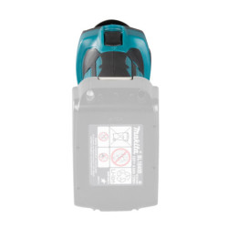 Affleureuse Makita pour plaque de plâtre 18 V-Lion Ø 6,35 mm sans batterie ni chargeur