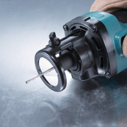Affleureuse Makita pour plaque de plâtre 18 V-Lion Ø 6,35 mm sans batterie ni chargeur