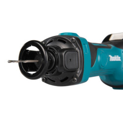 Affleureuse Makita pour plaque de plâtre 18 V-Lion Ø 6,35 mm sans batterie ni chargeur